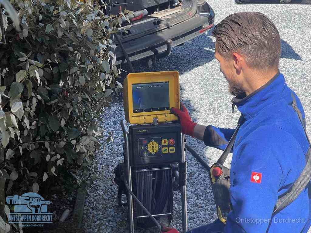 Rioolinspectie met camera in Dordrecht