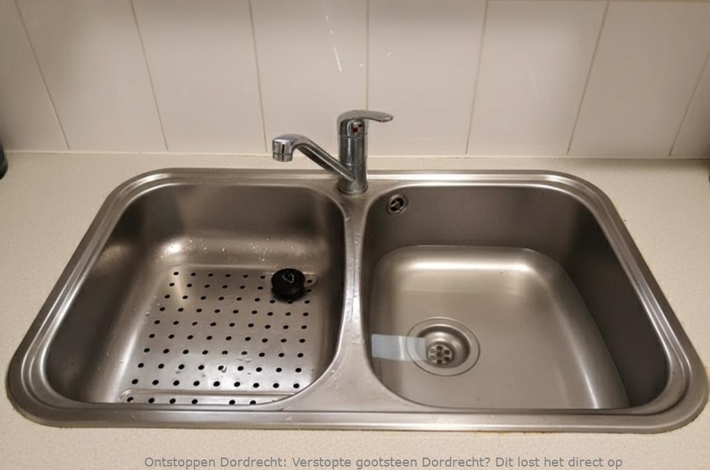 Verstopte gootsteen Dordrecht? Dit lost het direct op