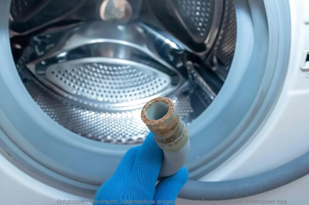 Wasmachine droger verstopt Dordrecht? Zelf ontstoppen tips